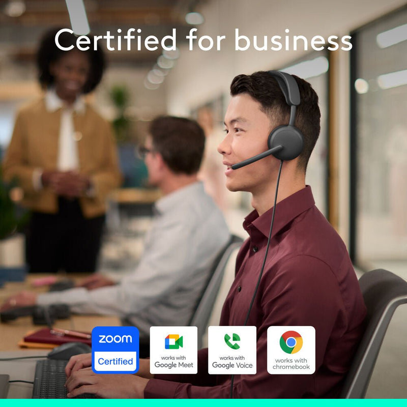 Logitech Zone Wireless 2 Bluetooth Headset Teams Graphite
