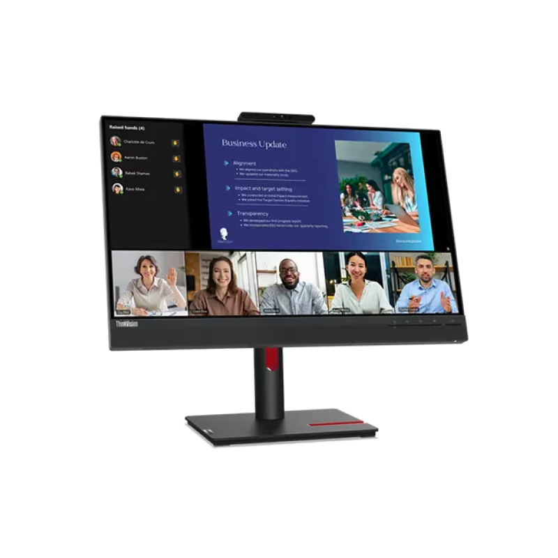 Lenovo ThinkVision T24v-30 23.8" FHD VoIP Monitor 63D8MAR3WW