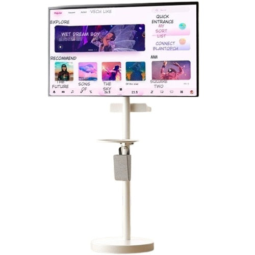 Elipu Rotating TV Stand with LCD Cart – Adjustable 24‑46"