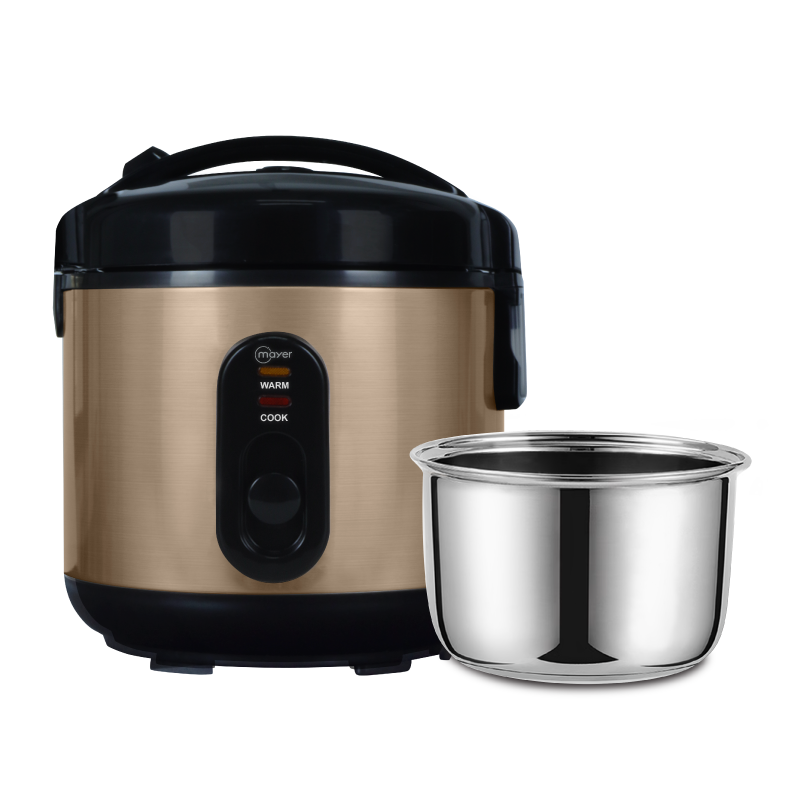 Mayer 1.8L Rice Cooker with Stainless Steel Pot MMRCS18