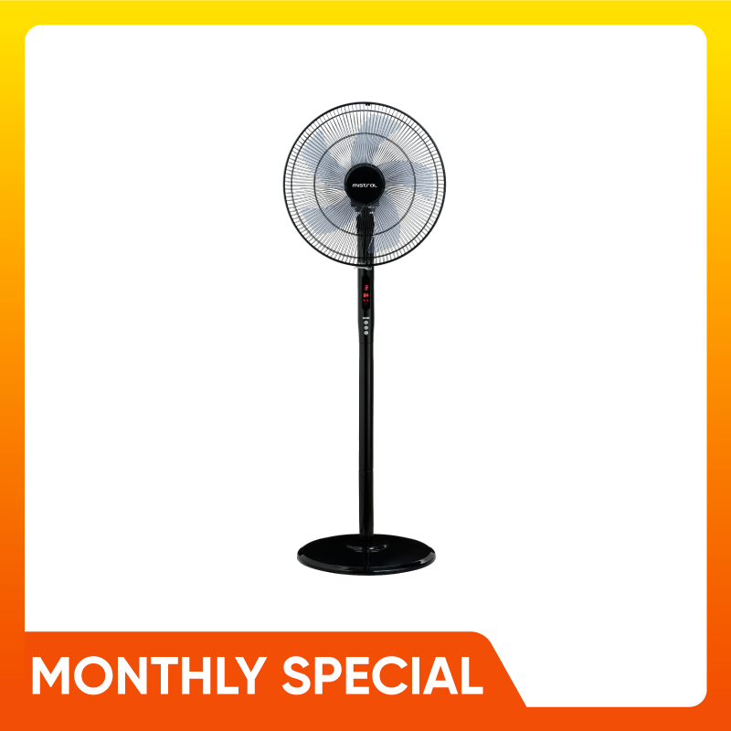 Mistral 40.6cm Stand Fan with Remote MSF041R