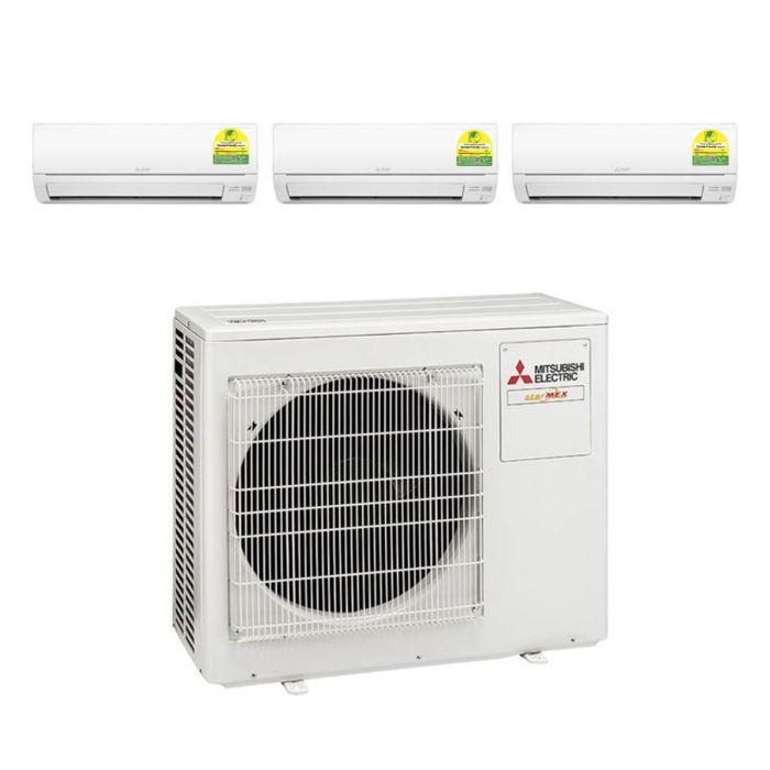 Mitsubishi System 3 Aircon MXY-3H28VG/2XMSXY-FP10VG/1XMSXY-FP13VG