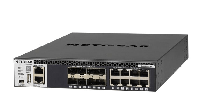 NETGEAR M4300-8X8F 16-Port 10G Managed Switch
