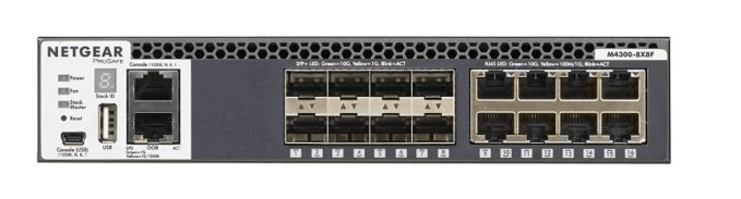 NETGEAR M4300-8X8F Managed Switch