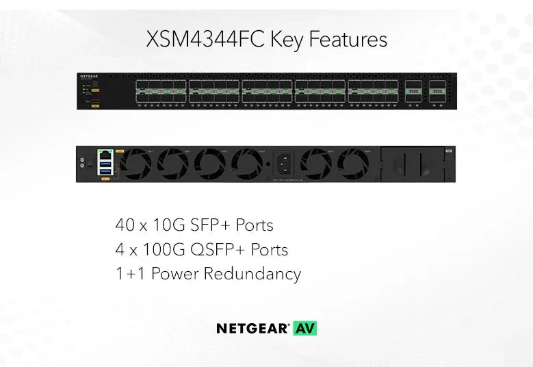NETGEAR M4350-40F4C 44-Port Managed Switch