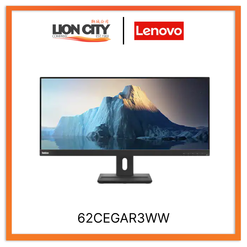 Lenovo ThinkVision E29w-20 29-inch WFHD LED Backlit LCD Monitor 62CEGAR3WW