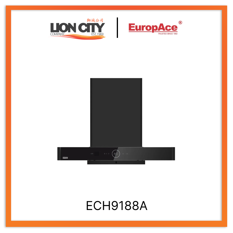 Europace ECH9188A 90CM Premium T-Chimney Hood