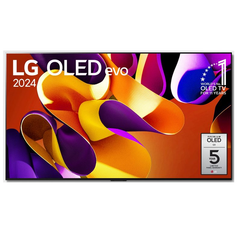LG OLED EVO G4 83-inch 4K Smart TV α11 AI Processor