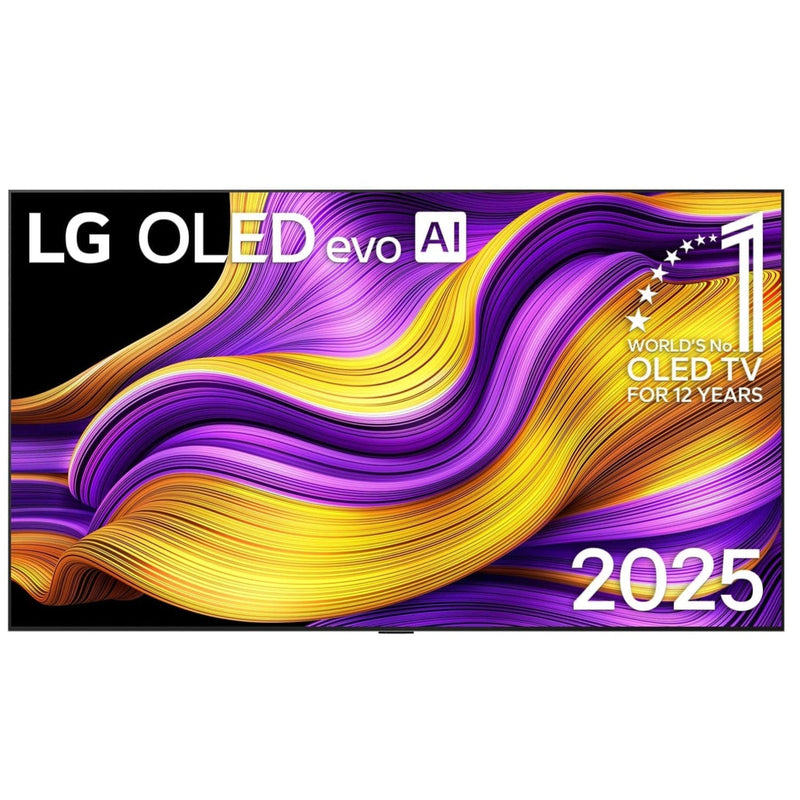 LG 83-inch OLED EVO G5 4K Smart TV, Alpha 11 AI Processor.
