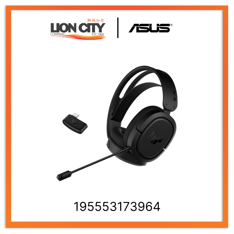 Asus TUF GAMING H1 WIRELESS 195553173964 Gaming Headset - Lion City Company
