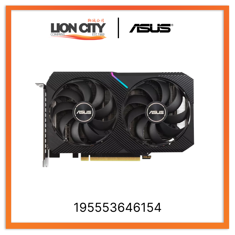 Asus DUAL-RTX3050-8G 195553646154 Graphic Cards