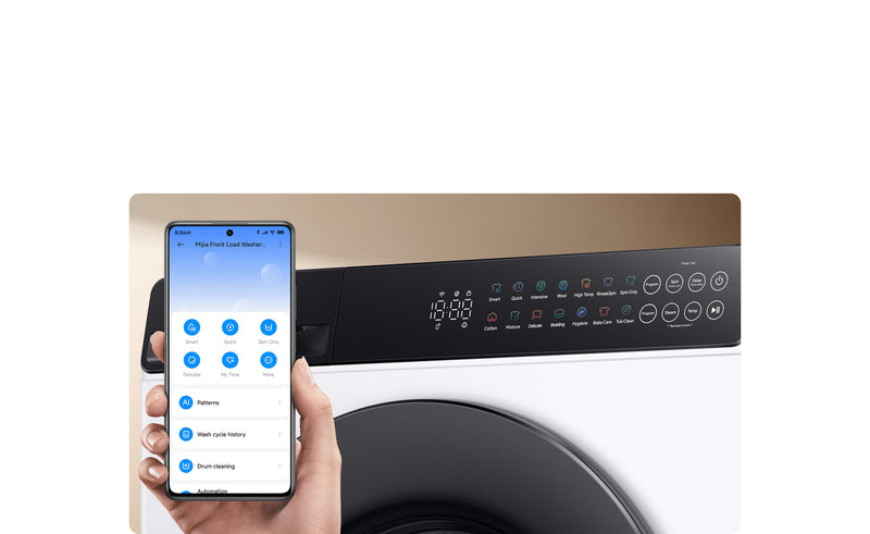 Xiaomi Mijia Front Load Washer 8kg White WM080MJA07SG