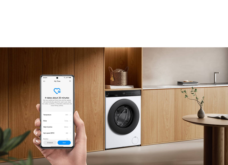 Xiaomi Mijia Front Load Washer 8kg White WM080MJA07SG