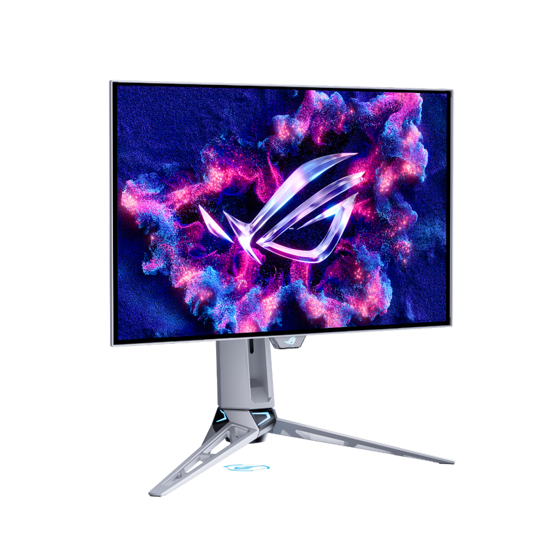 ASUS ROG Swift OLED PG27AQWP-W Gaming Monitor Silver