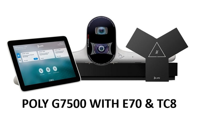 HP Poly G7500 Video Conferencing System LAN Group