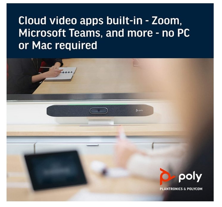 HP Poly Studio X50 4K Video Conferencing System 83Z44AA