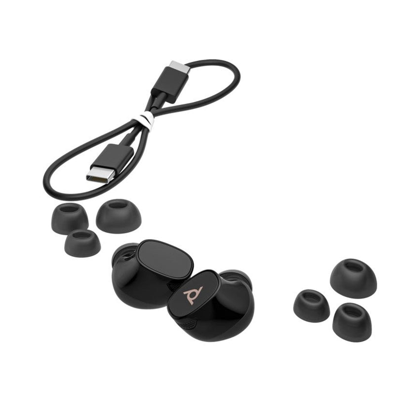 HP Poly Voyager Free 20 Wireless Earbuds Black A28PTAA