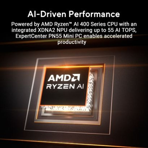 ASUS PN55-S50019NL PN55 AMD System 90MS03C1-M000L0 Mini PC Ryzen AI 5 430 DDR5 16G x1 1TB Win 11 Pro