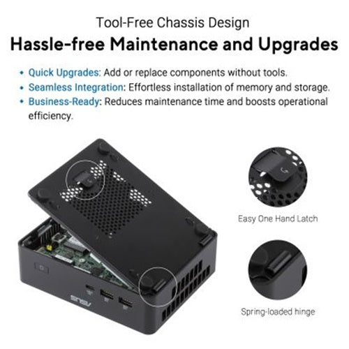 ASUS RNUC16GDKX96C003 NUC 16 PRO with Memory Intel Barebone 90AR00W1-M000W0 Mini PC Intel Ultra x9 388H LPDDR5 32GB
