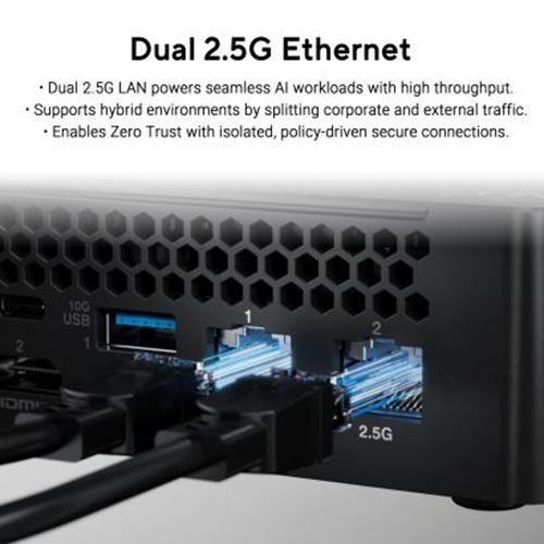 ASUS RNUC16GDKX96C4N3 NUC 16 PRO Intel System 90AS00Q1-M00140 Mini PC Intel Ultra x9 388H LPDDR5 32GB 1TB Win 11 Pro
