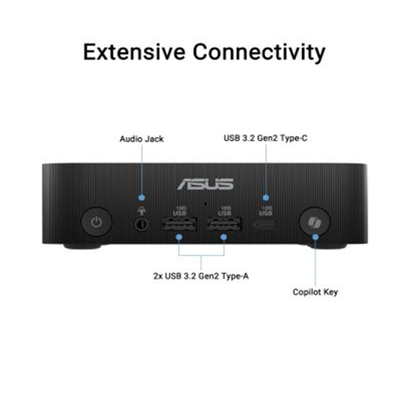 ASUS PN55-S50019NL PN55 AMD System 90MS03C1-M000L0 Mini PC Ryzen AI 5 430 DDR5 16G x1 1TB Win 11 Pro