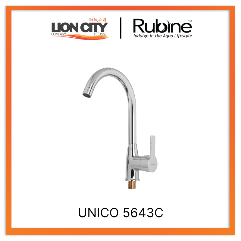 Rubine Sink Tap UNICO 5643C