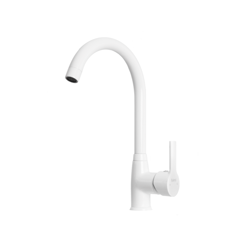 Rubine Sink Mixer UNICO 5643 WH Hot and Cold