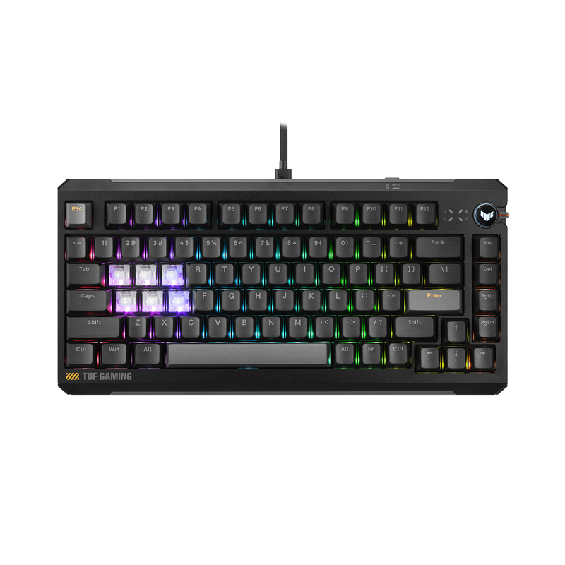 ASUS TUF Gaming K4 Magnetic Keyboard Black
