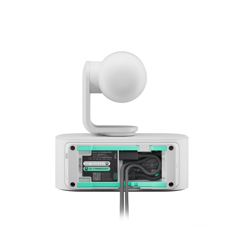 Logitech Rally AI Camera Pro 4K PTZ Conference Camera Off-White