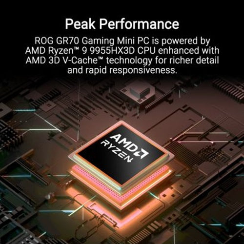 ASUS GR70-N90038AN ROG GR70 AMD System 90MS0381-M00160 Mini PC R9 9955HX3D RTX5070 DDR5 32G (16*2) 1TB Win 11 PRO