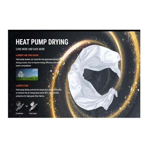 Midea MDK888HP Front Load Heat Pump Dryer 8kg