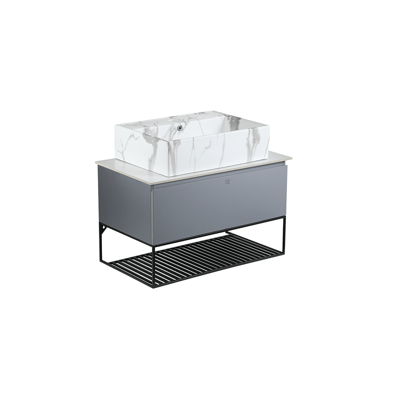 Rubine OPALE 70cm Pull-To-Open Vanity Cabinet