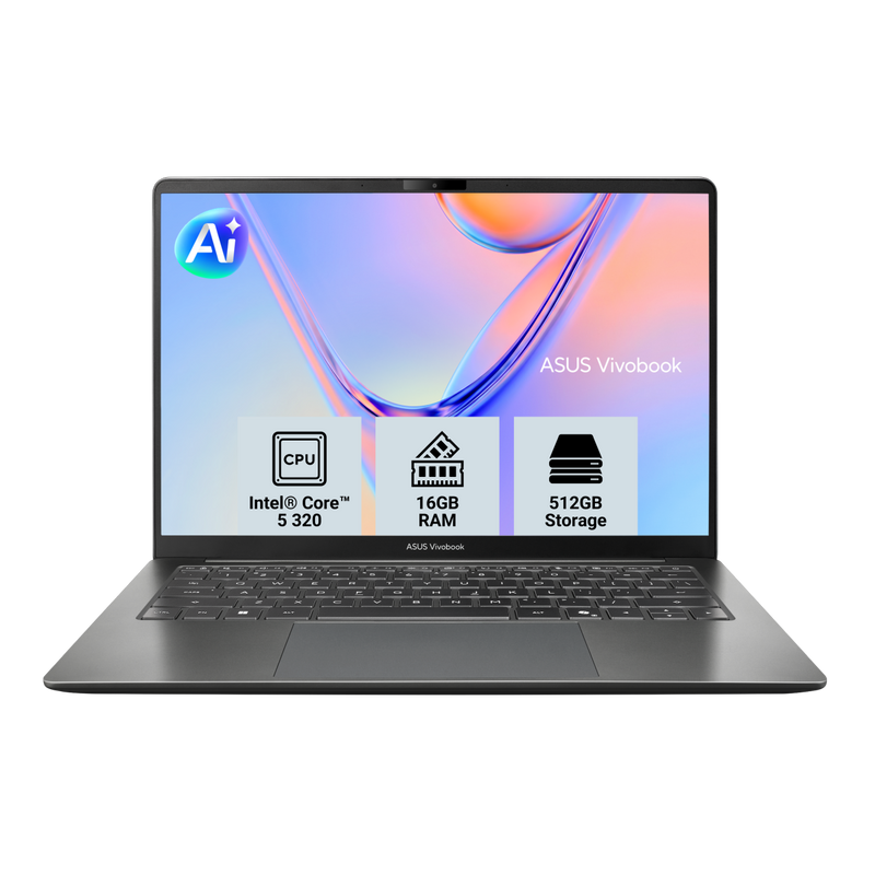 ASUS Vivobook S14 S5452MA-TM224W Laptop Matte Grey
