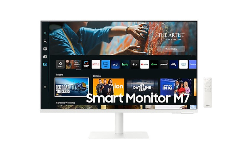 Samsung 27" Smart Monitor M7 White 4K UHD IPS