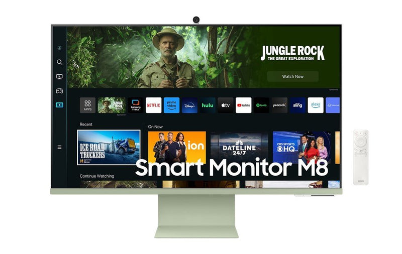 Samsung 27-Inch Smart Monitor M8 Green 4K UHD