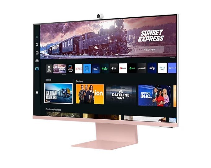 Samsung LS27CM80PUEXXS 27 Inch 4K UHD Smart Monitor M8 Pink