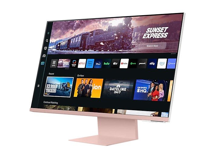 Samsung LS27CM80PUEXXS 27 Inch 4K UHD Smart Monitor M8 Pink