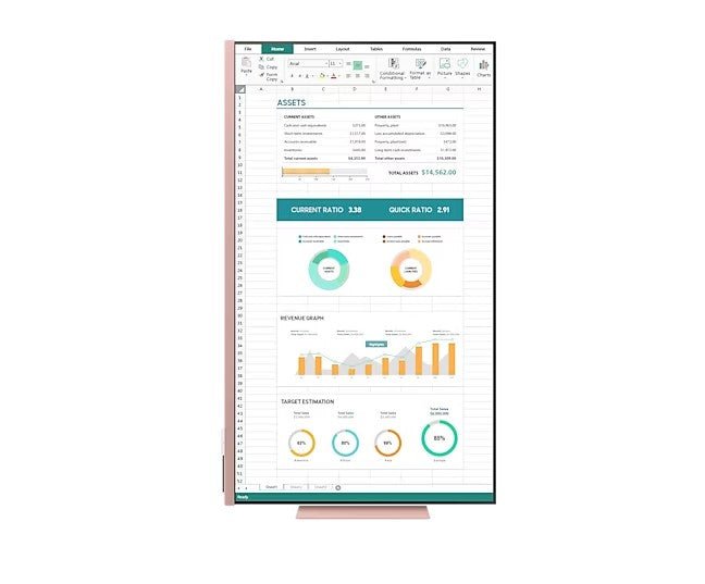 Samsung LS27CM80PUEXXS 27 Inch 4K UHD Smart Monitor M8 Pink