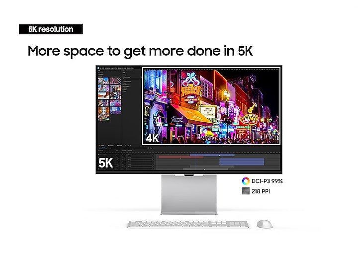 Samsung 27-Inch ViewFinity S9 5K Monitor LS27C900PAEXXS