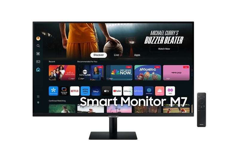 Samsung 32-Inch Smart Monitor M7 M70D UHD Black