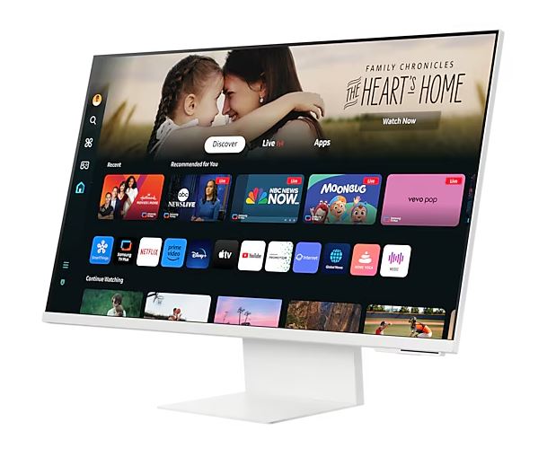 Samsung 32" Smart Monitor M8 M80D White UHD 4K VA