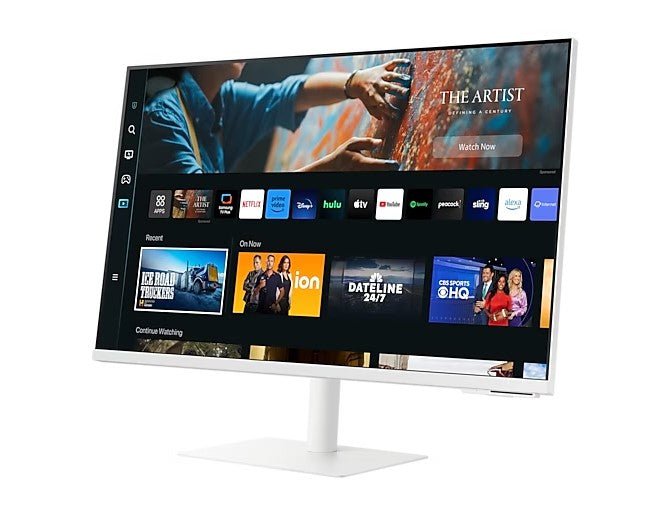 Samsung 32-Inch 4K Smart Monitor M7 White LS32CM701UEXXS
