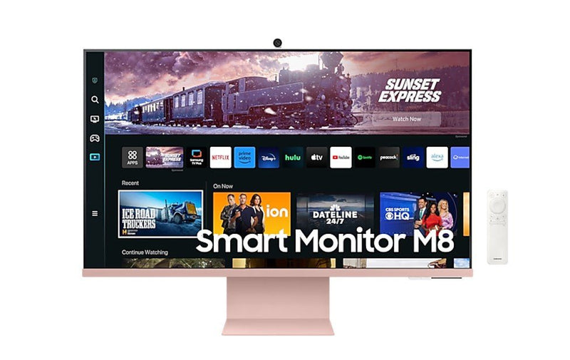 Samsung 32-Inch Smart Monitor M8 Pink LS32CM80PUEXXS