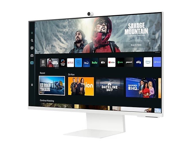 Samsung 32-Inch Smart Monitor M8 White 4K UHD