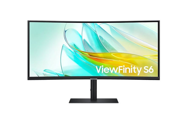 Samsung 34 Inch ViewFinity S6 S65UC Ultra WQHD Curved Monitor LS34C650UAEXXS