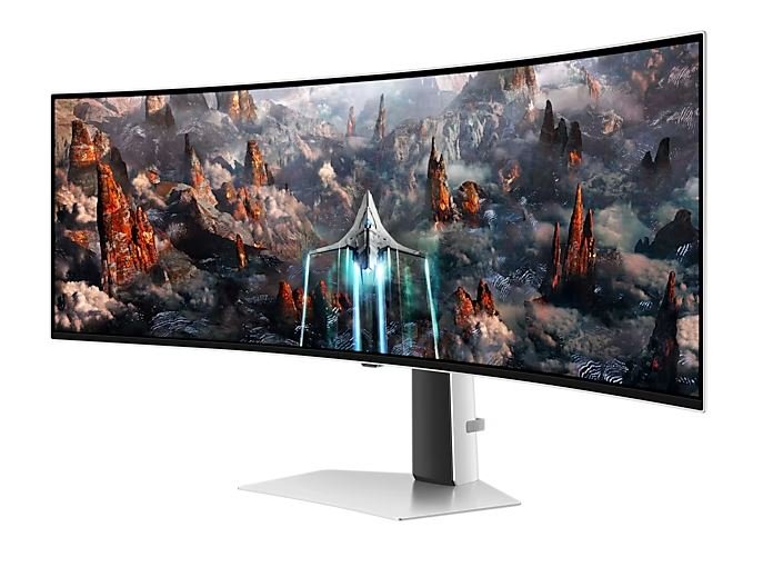 Samsung 49 Inch Odyssey OLED G9 G93SC Dual QHD 240Hz Curved Gaming Monitor LS49CG934SEXXS