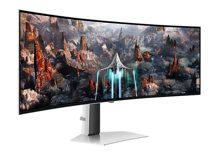 Samsung 49 Inch Odyssey OLED G9 G93SC Dual QHD 240Hz Curved Gaming Monitor LS49CG934SEXXS