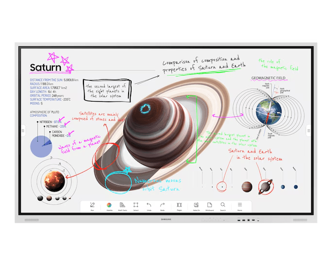 Samsung 85-Inch WM85A Flip 3 4K UHD Interactive Display