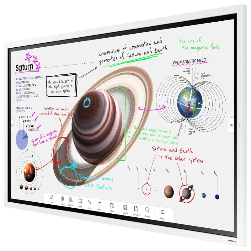 Samsung WM75B Flip Pro 75" 4K Interactive Display LH75WMBWLGCXXS