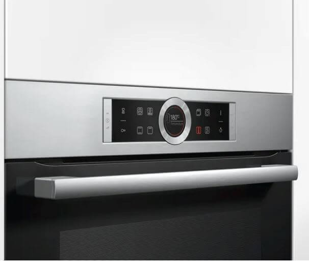 Bosch HBG633BS1B Built-in Single Electric Oven in Brushed Steel